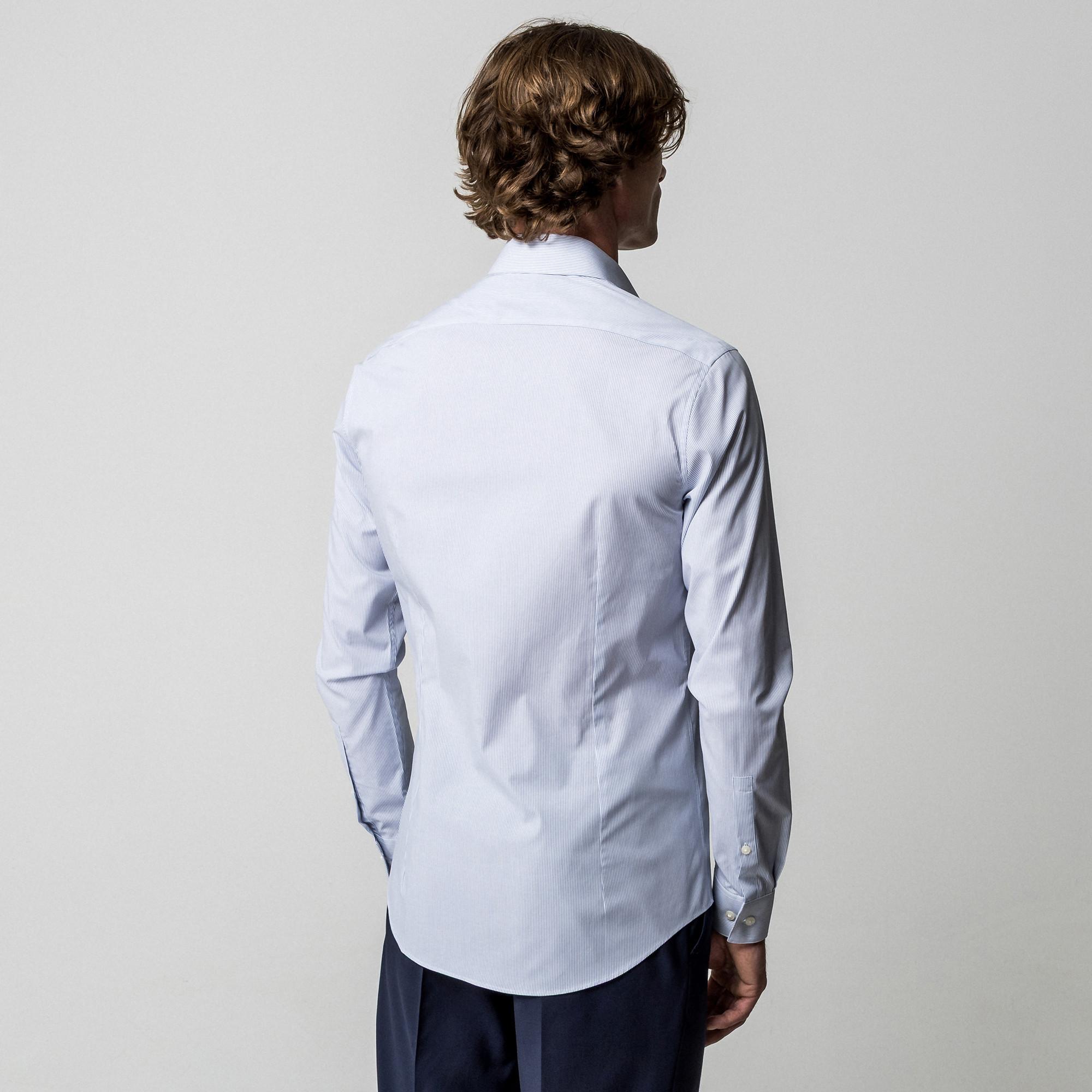 CALVIN KLEIN Hemden Gestreiftes Slim Fit Langarmhemd  