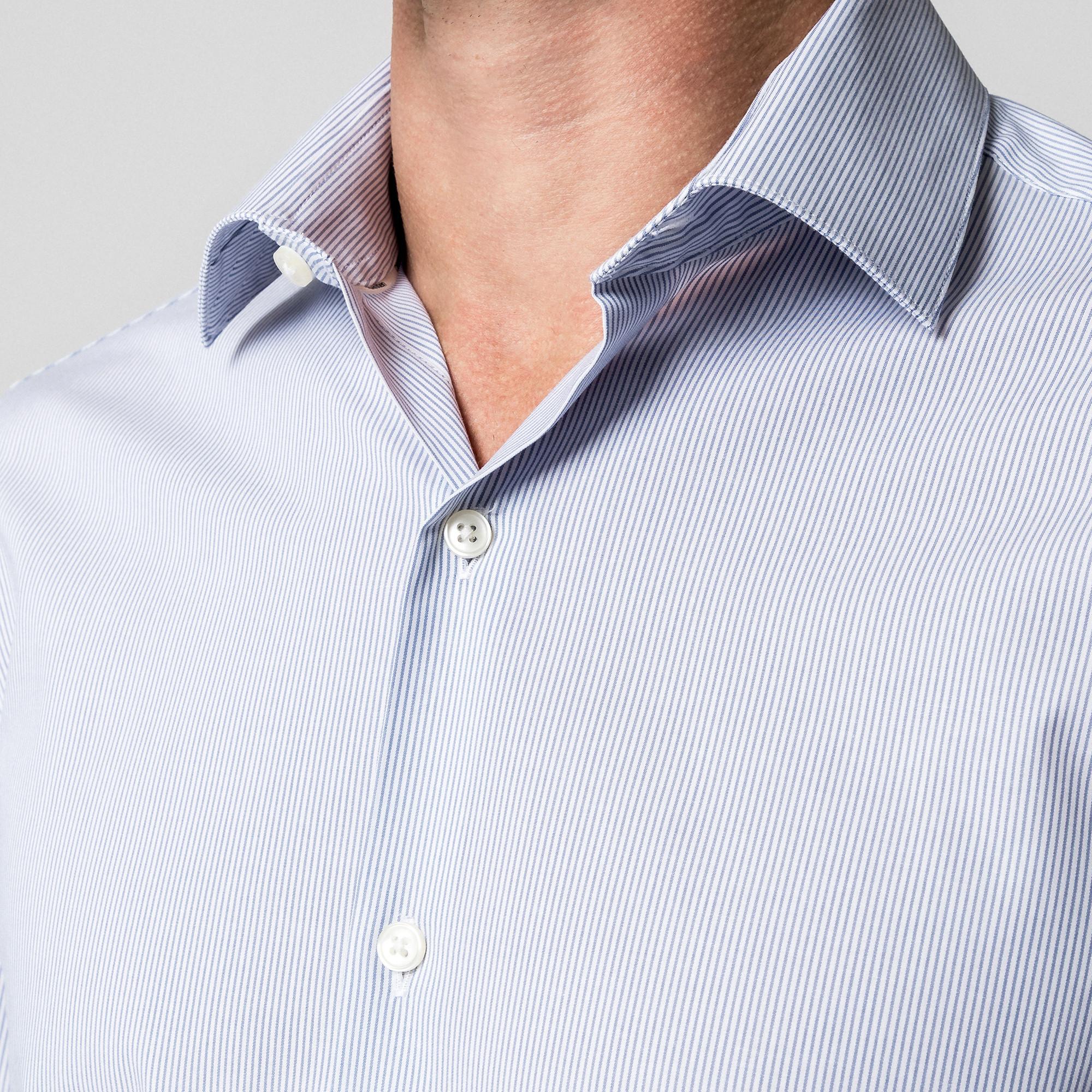 CALVIN KLEIN Hemden Gestreiftes Slim Fit Langarmhemd  