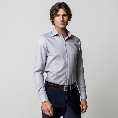 CALVIN KLEIN Hemden Kentkragen Slim Fit Langarmhemd  