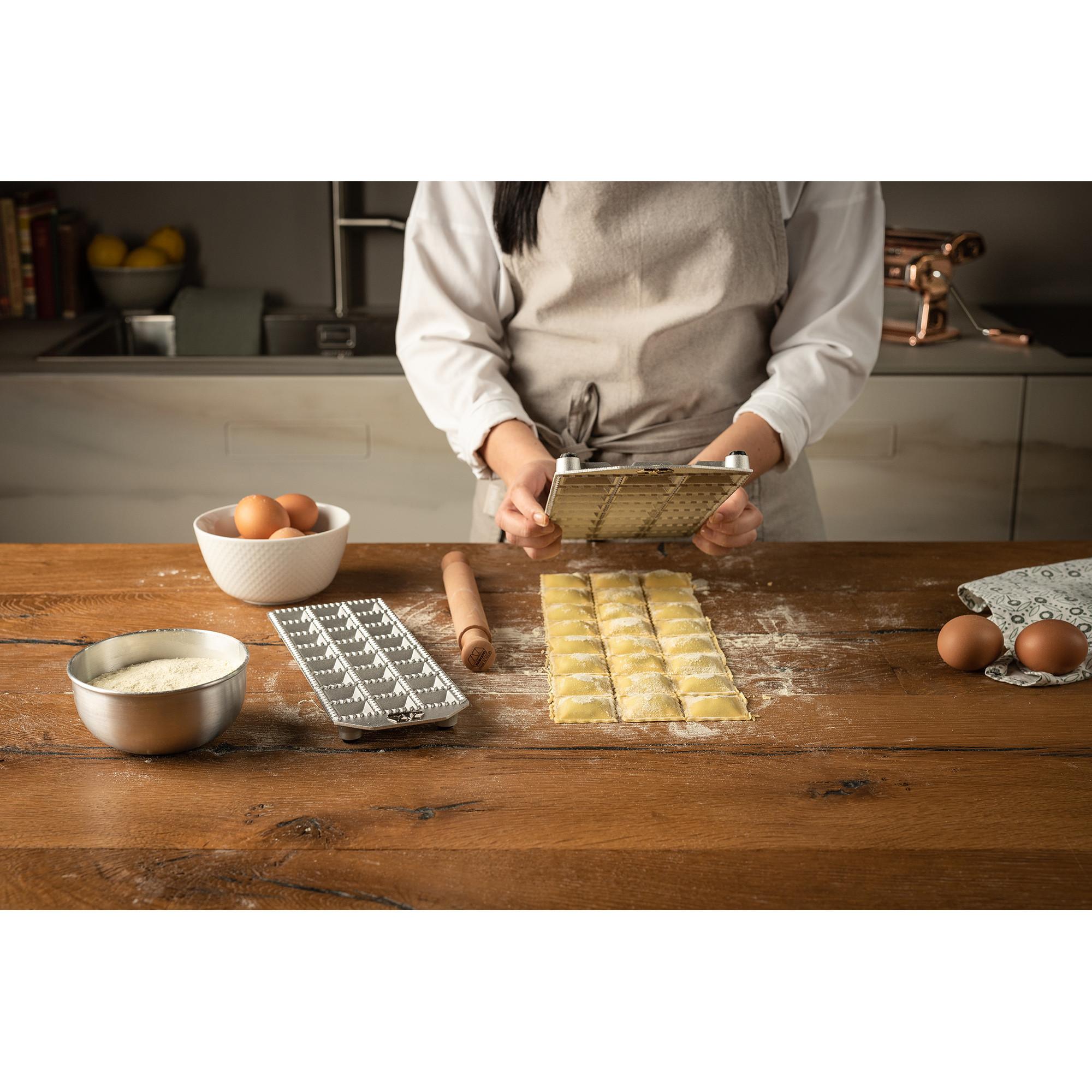 MARCATO Ravioli-Former-Brett Quadratisch 24x50 