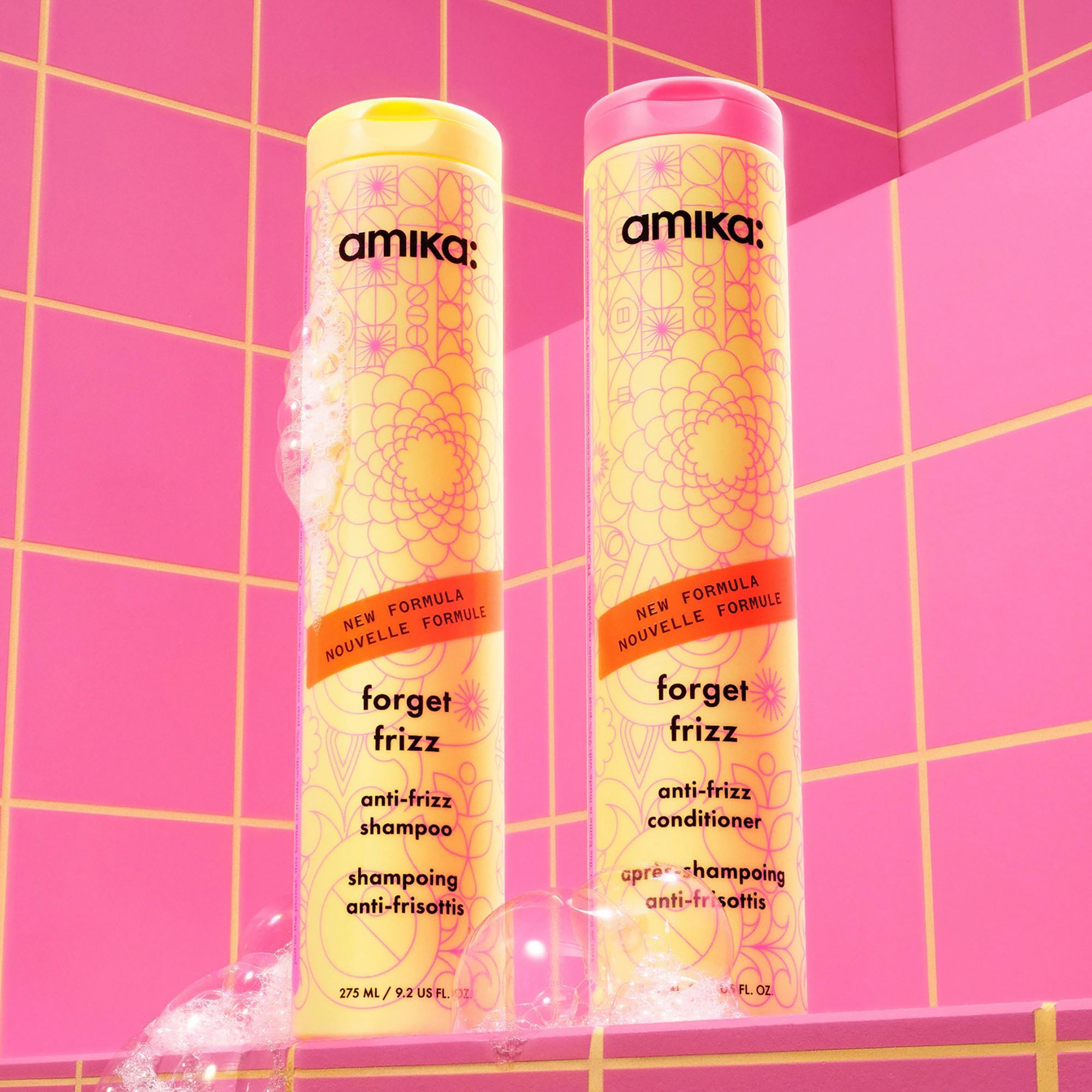 amika  Forget Frizz - Shampoing anti-frisottis 