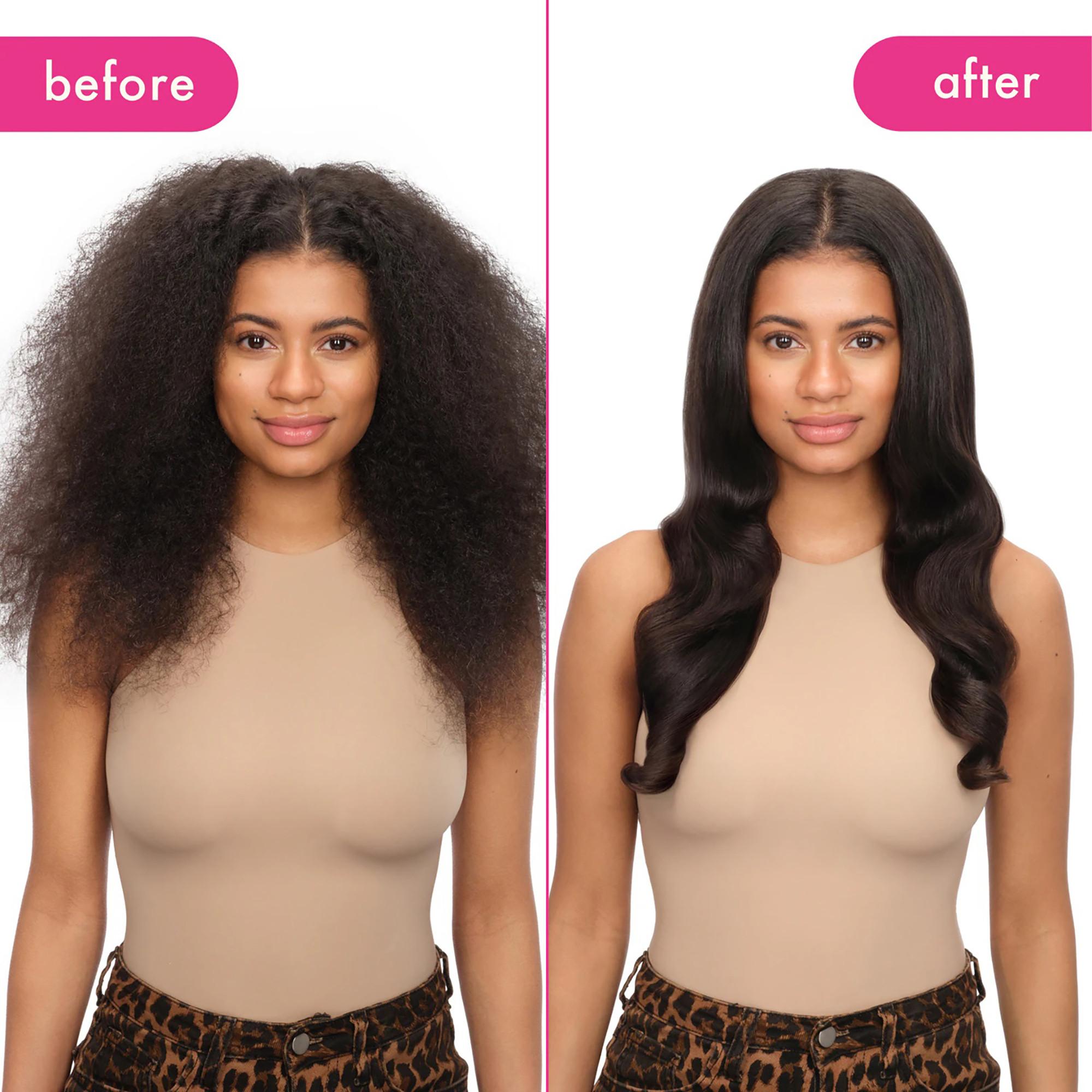 amika  Forget Frizz - Après - Shampoing anti-frisottis 