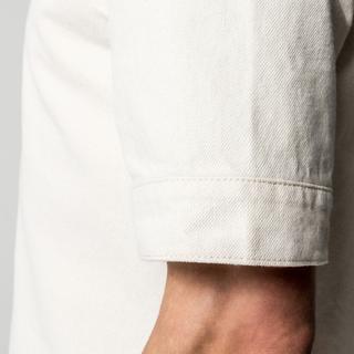 Manor Man Kurzarm Denim Hemd  