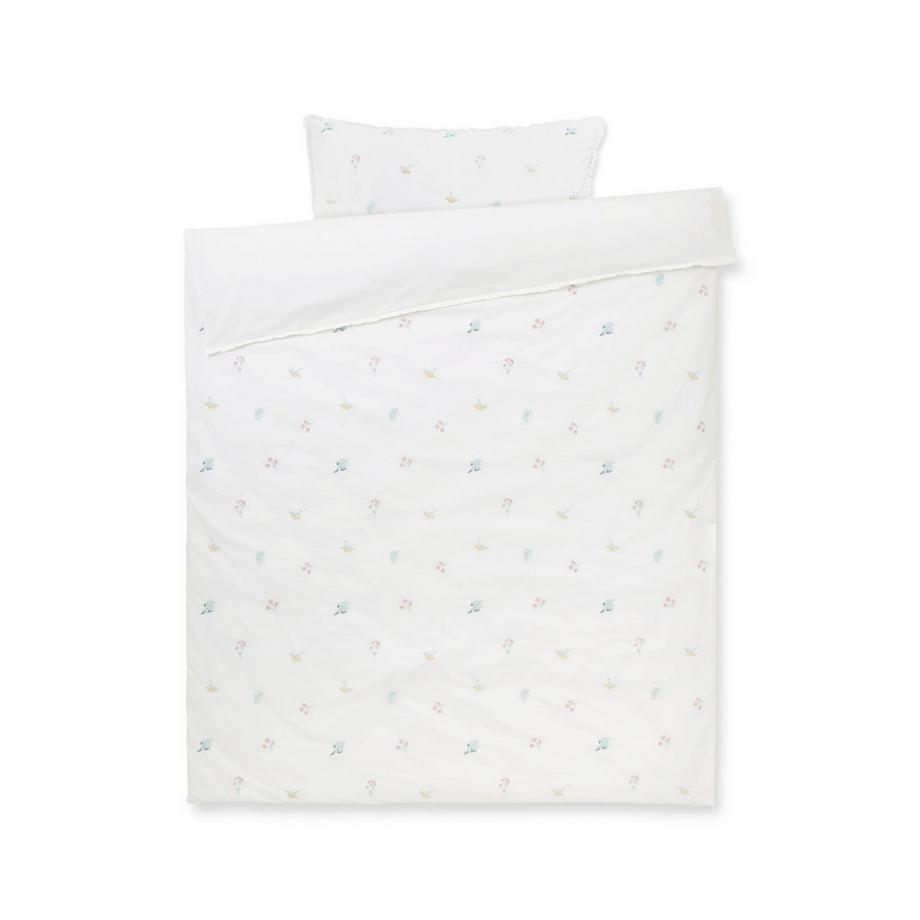 Manor Ambra Housse de couette broderie florale  