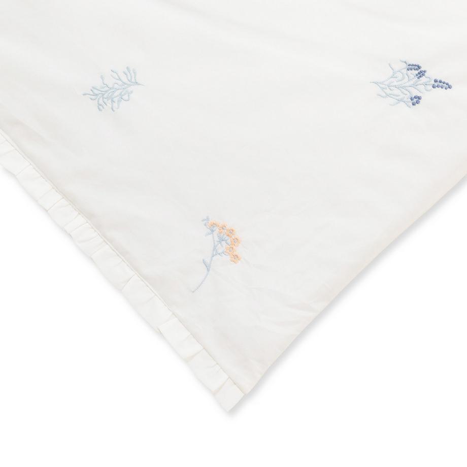 Manor Ambra Housse de couette broderie florale  