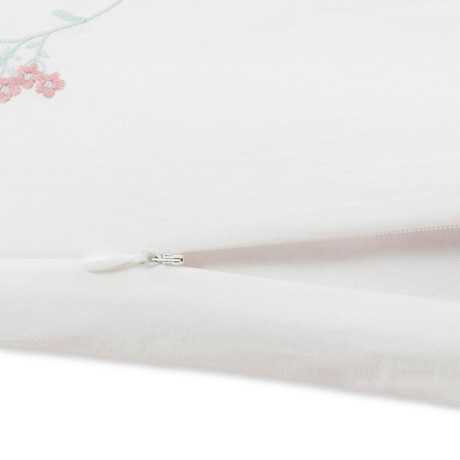 Manor Ambra Housse de couette broderie florale  