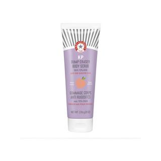 FIRST AID BEAUTY  KP Body Scrub with 10% AHA, Fresh Peach - Körperpeeling mit AHA, Pfirsich 