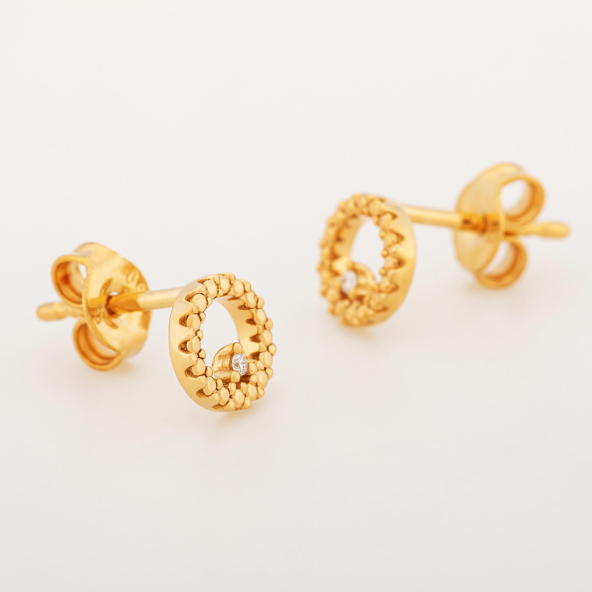 L' Atelier Gold 18 Karat by Manor  Ohrringe 