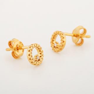 L' Atelier Gold 18 Karat by Manor  Ohrringe 