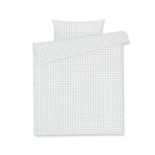 Manor Alpi Housse de Couette Percale à Carreaux  