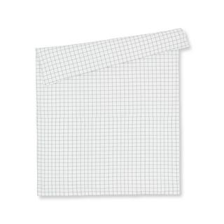 Manor Alpi Housse de Couette Percale à Carreaux  