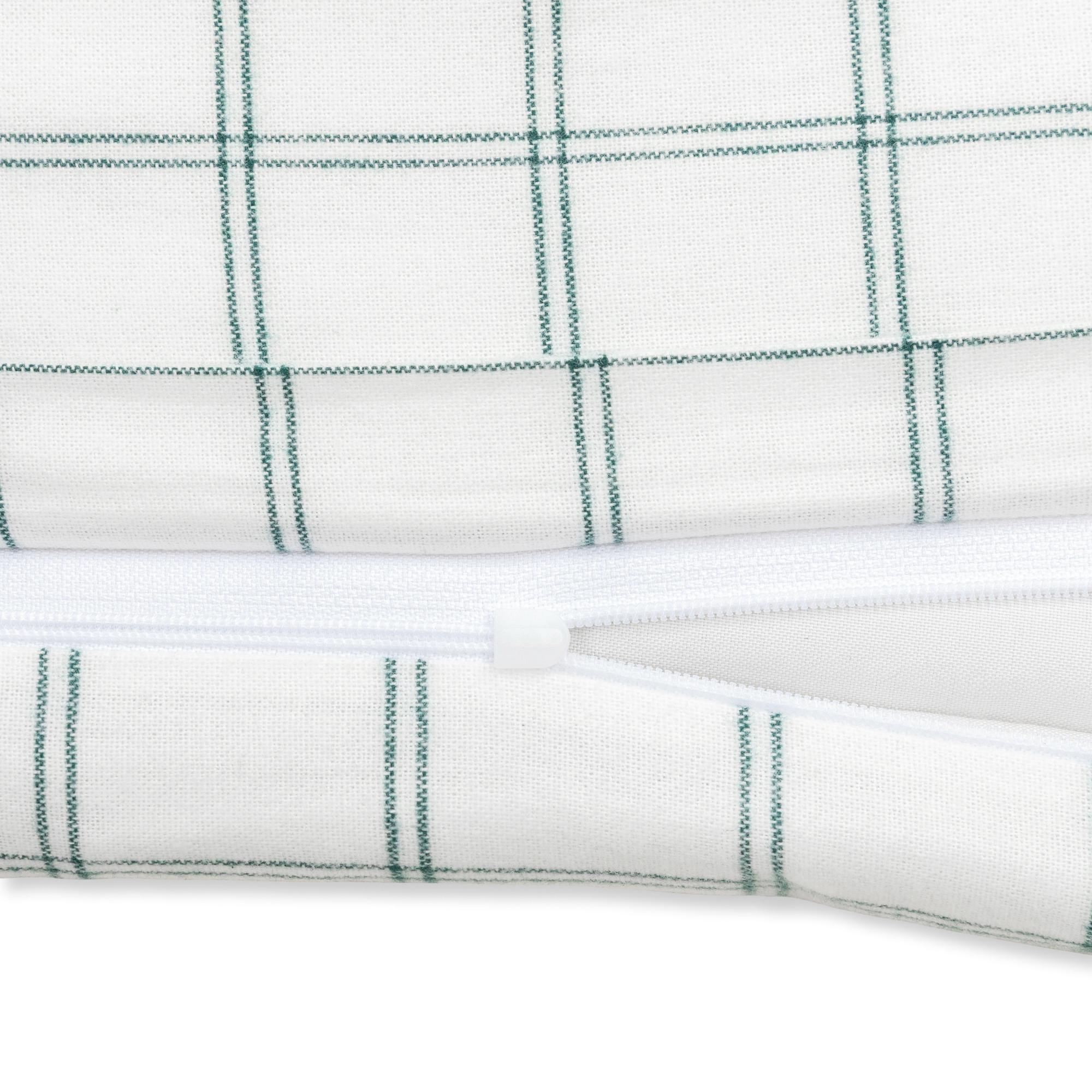 Manor Alpi Housse de Couette Percale à Carreaux  