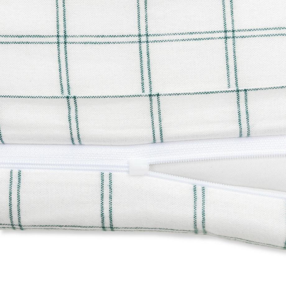 Manor Alpi Housse de Couette Percale à Carreaux  