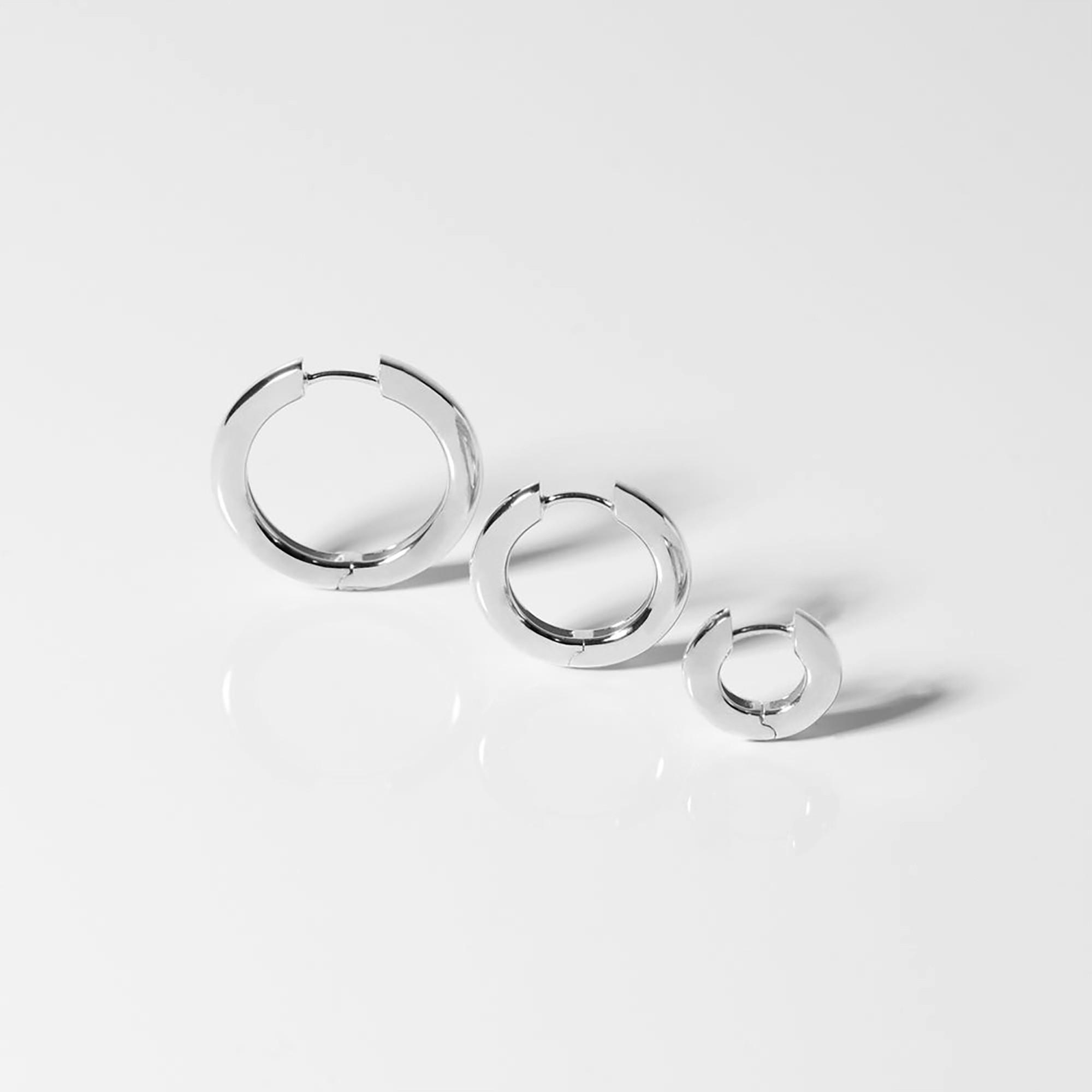 Sif Jakobs Carrara X Grande Orecchini a cerchio 