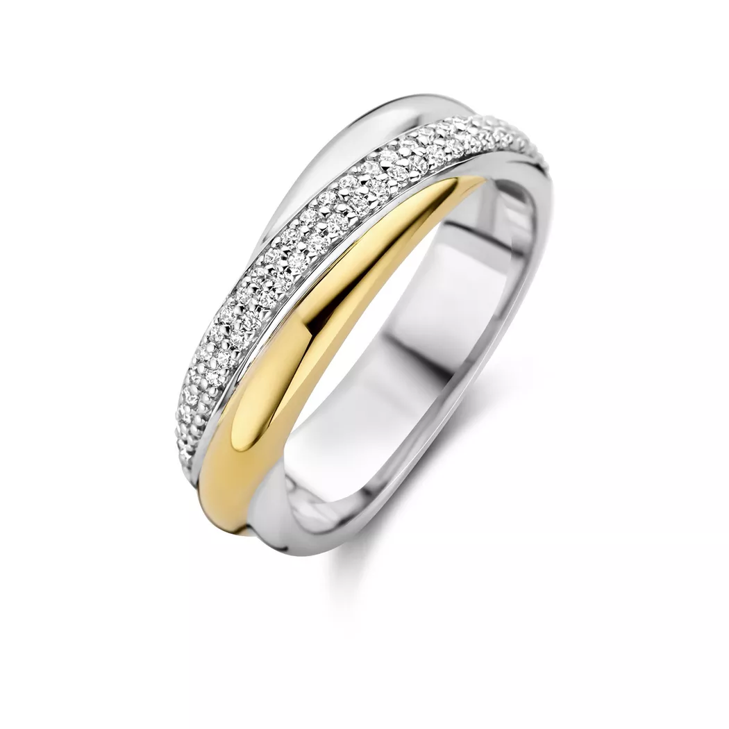 TI SENTO - Ring, 54, Zweifarbig