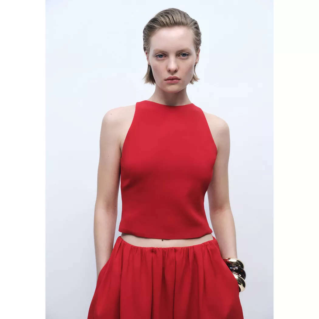 Mango - Top, für Damen, Paprika, Größe L