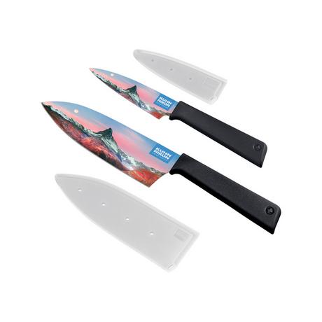 KUHN RIKON Set couteaux Colori+ Zermatt 