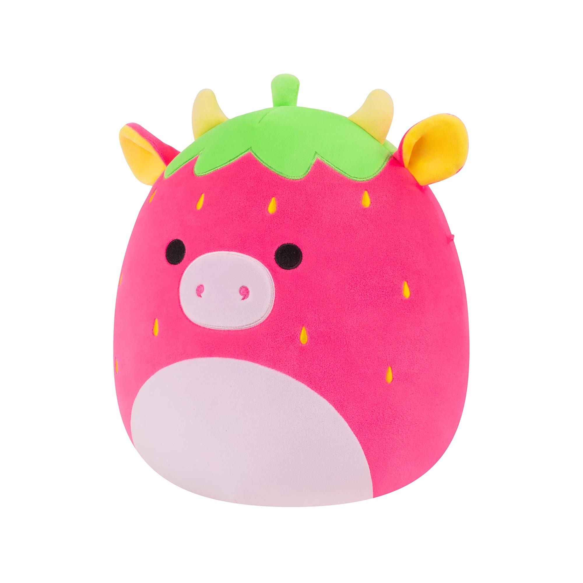 Squishmallows  Cleary die pinke Erdbeerkuh 