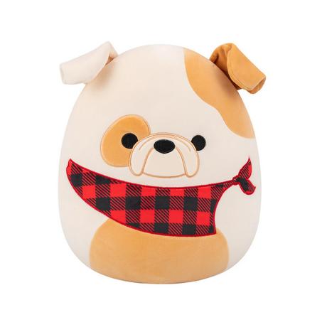 Squishmallows  Bulldog con bandana 
