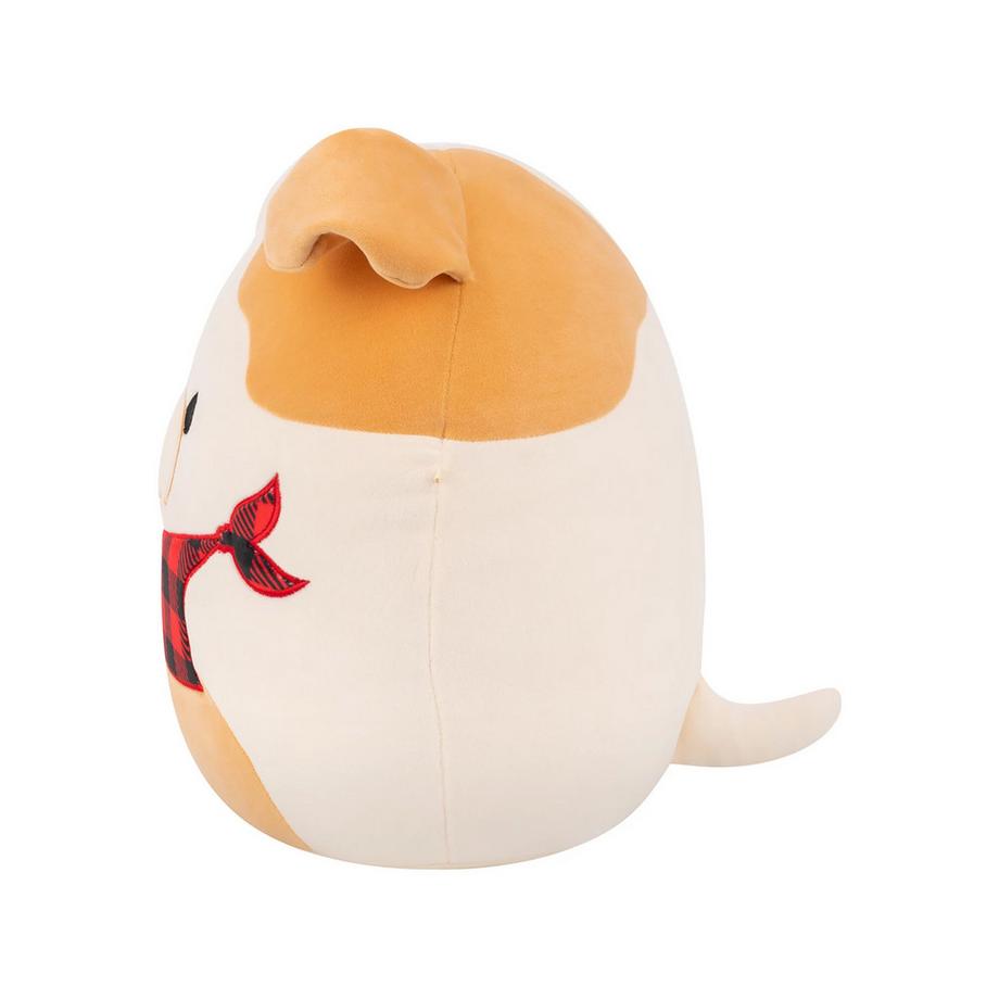 Squishmallows  Bouledogue avec bandana 