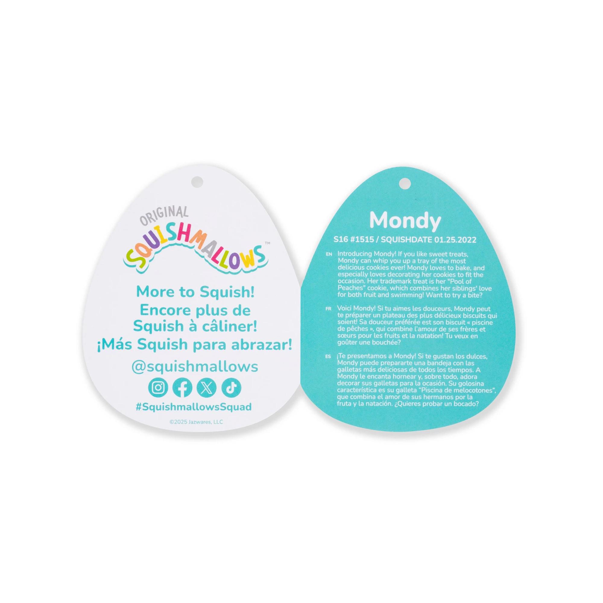 Squishmallows  Sireniano Mondy 