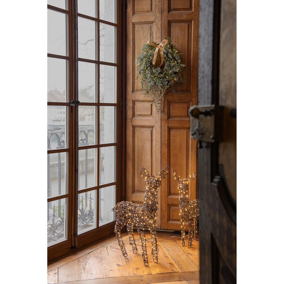 STT LED Weihnachtsdekoration Türkranz 50 LED 