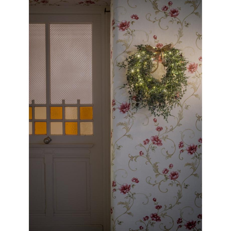 STT LED Weihnachtsdekoration Türkranz 50 LED 