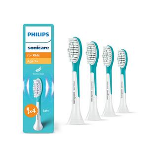 PHILIPS Bürstenköpfe Sonicare For Kids (Age 7+), 4er-Pack 