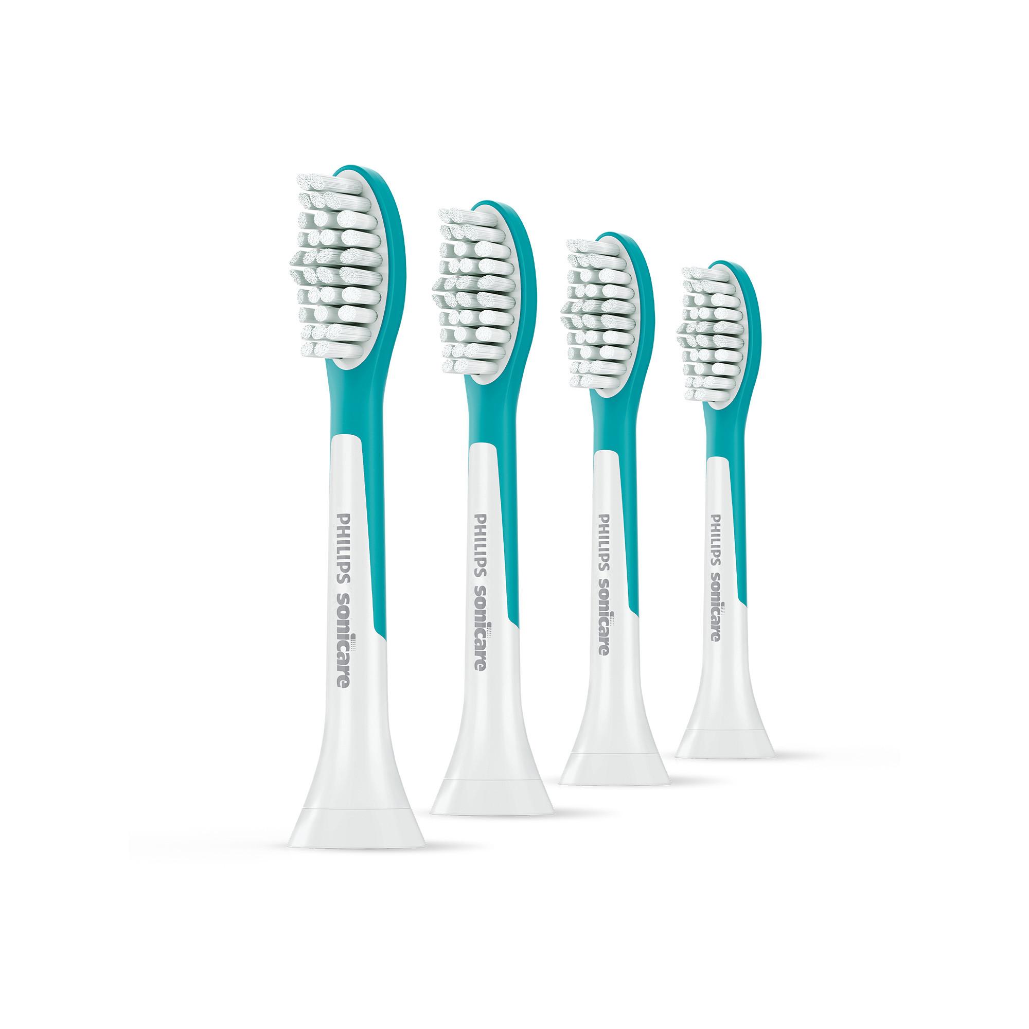 PHILIPS Bürstenköpfe Sonicare For Kids (Age 7+), 4er-Pack 