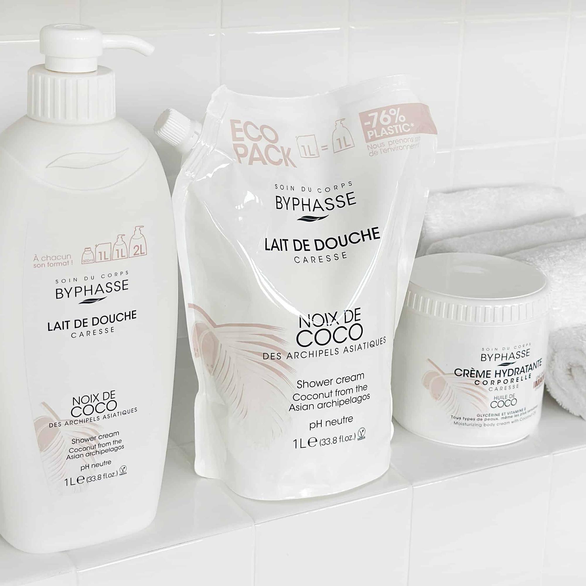 BYPHASSE  Crème Hydratante Corporelle À L'Huile De Coco 