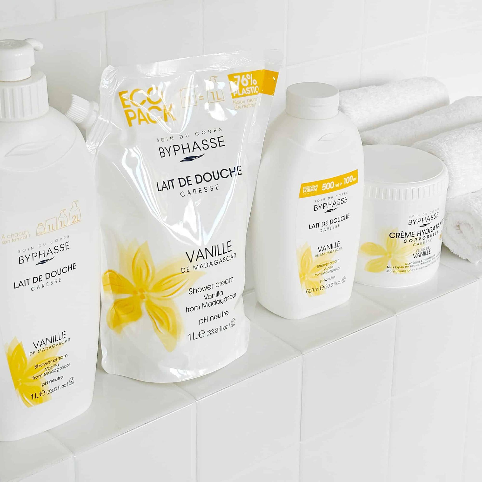 BYPHASSE  Crema Idratante Corporale con Estratto di Vaniglia 