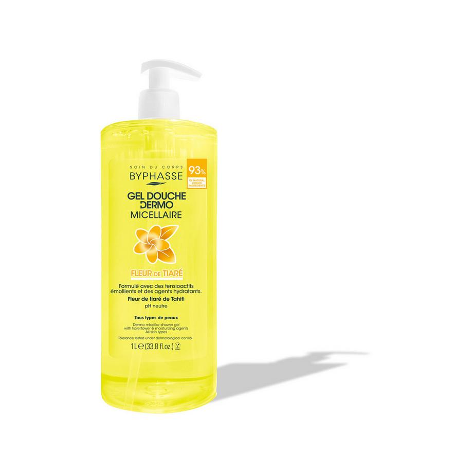 Dermo-Mizellen-Duschgel mit Tiaré-Blüten