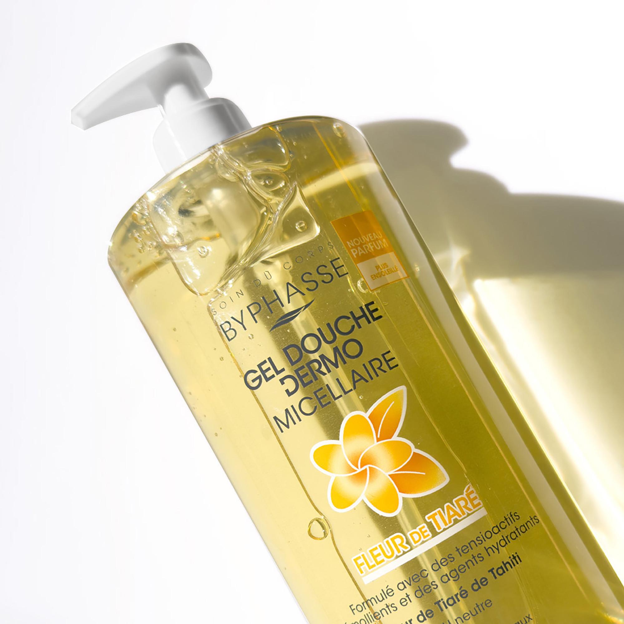 BYPHASSE  Gel Doccia Dermo Micellare Fiore Di Tiaré 