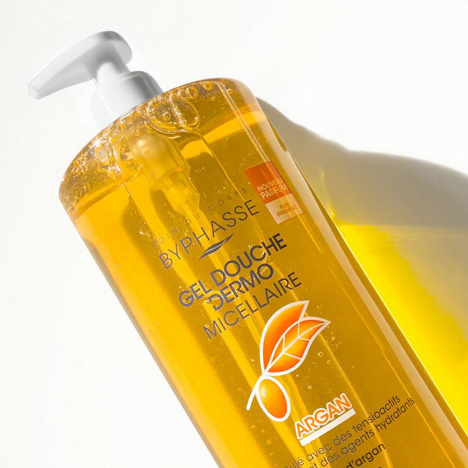 BYPHASSE  Dermo-Mizellen-Duschgel mit Argan 