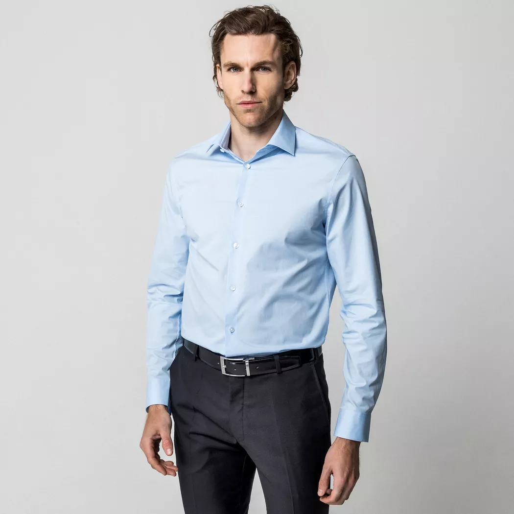 Calvin KLEIN Hemden, für Herren, Hellblau, Größe 38