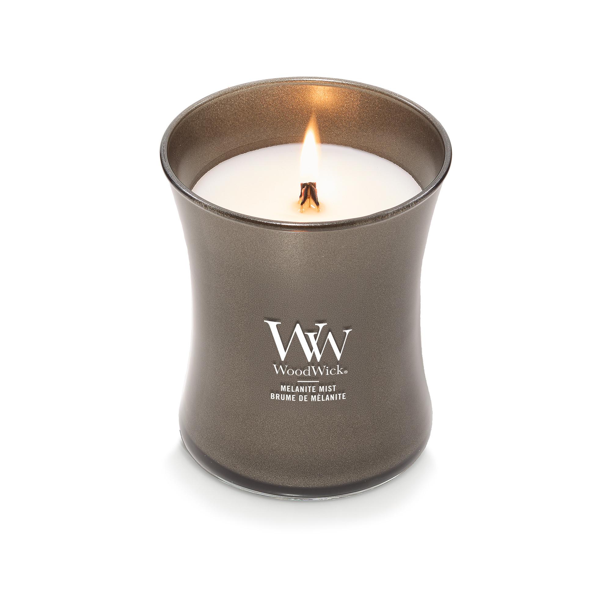 WoodWick Candela profumata in vetro Precious Metals 