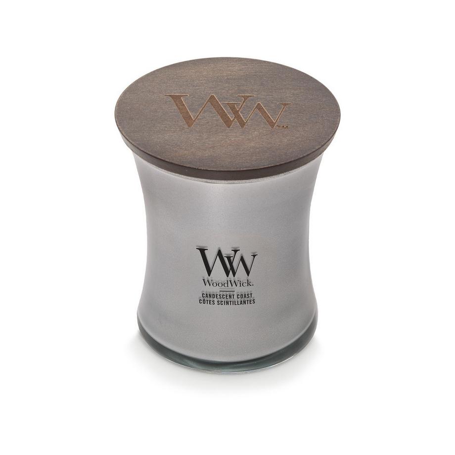 WoodWick Candela profumata in vetro Precious Metals 