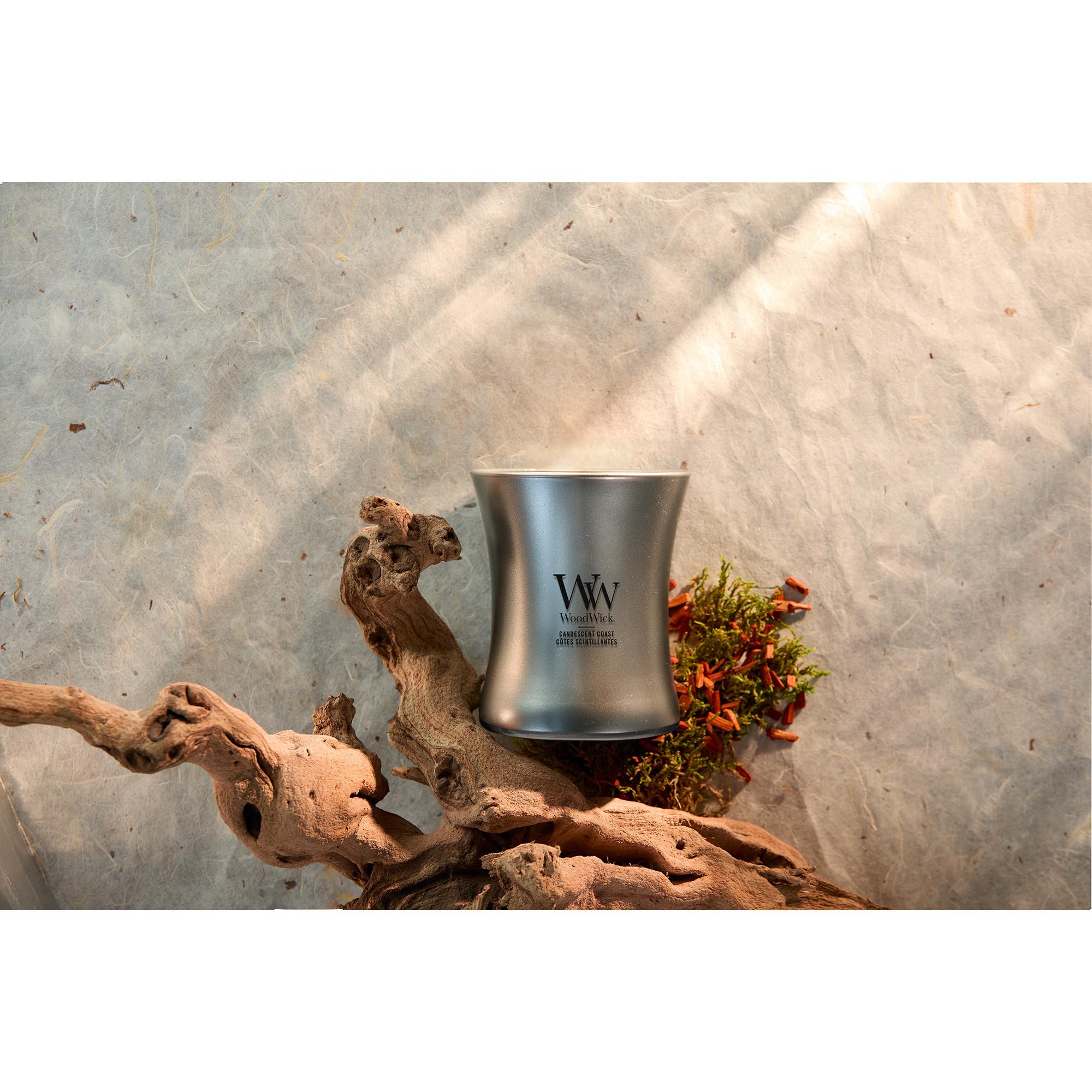 WoodWick Candela profumata in vetro Precious Metals 