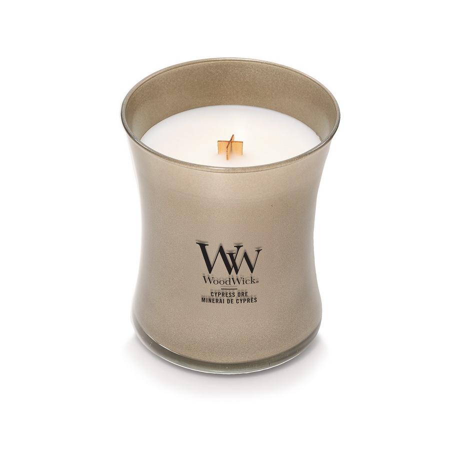 WoodWick Candela profumata in vetro Precious Metals 
