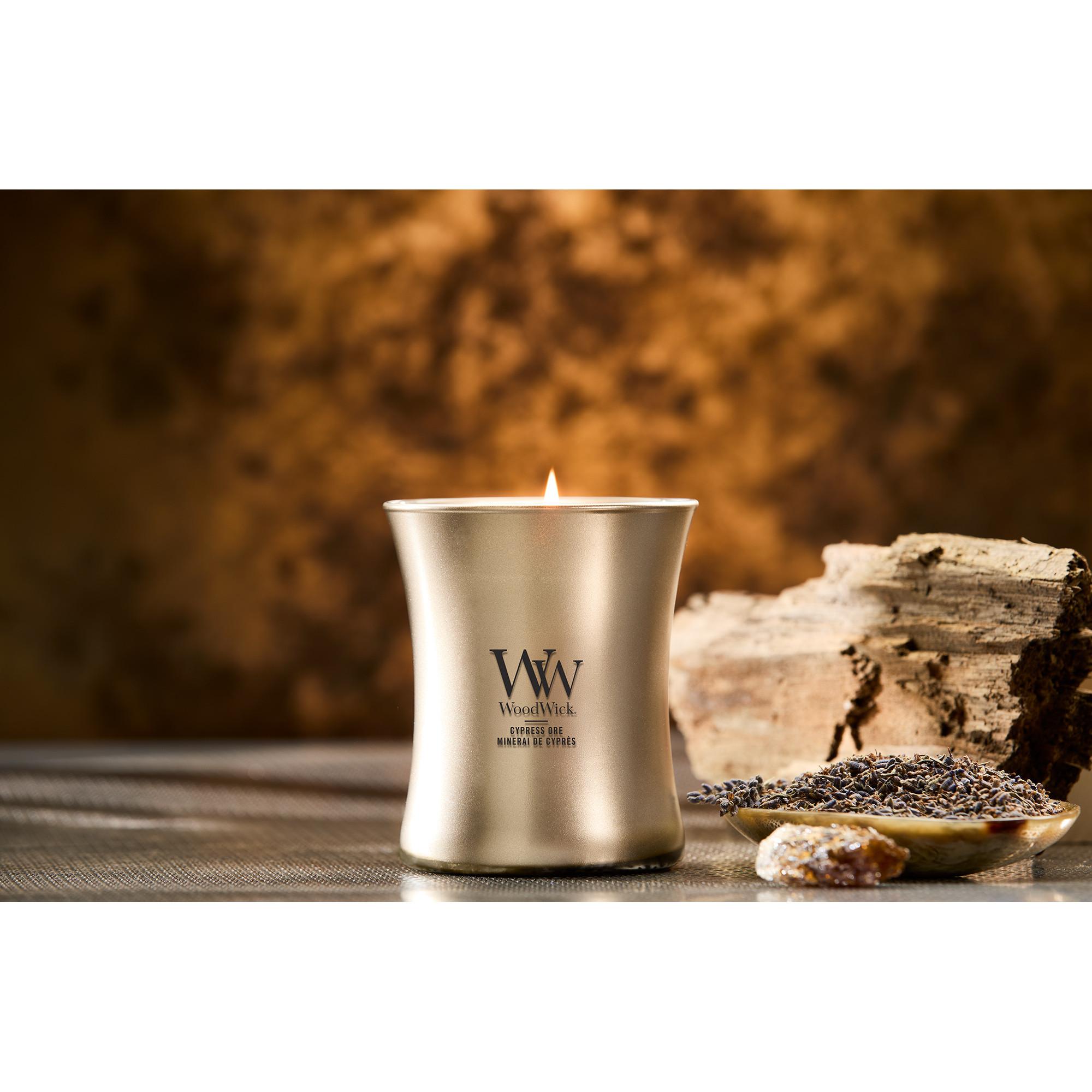 WoodWick Duftkerze im Glas Precious Metals 