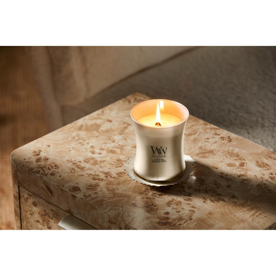 WoodWick Candela profumata in vetro Precious Metals 