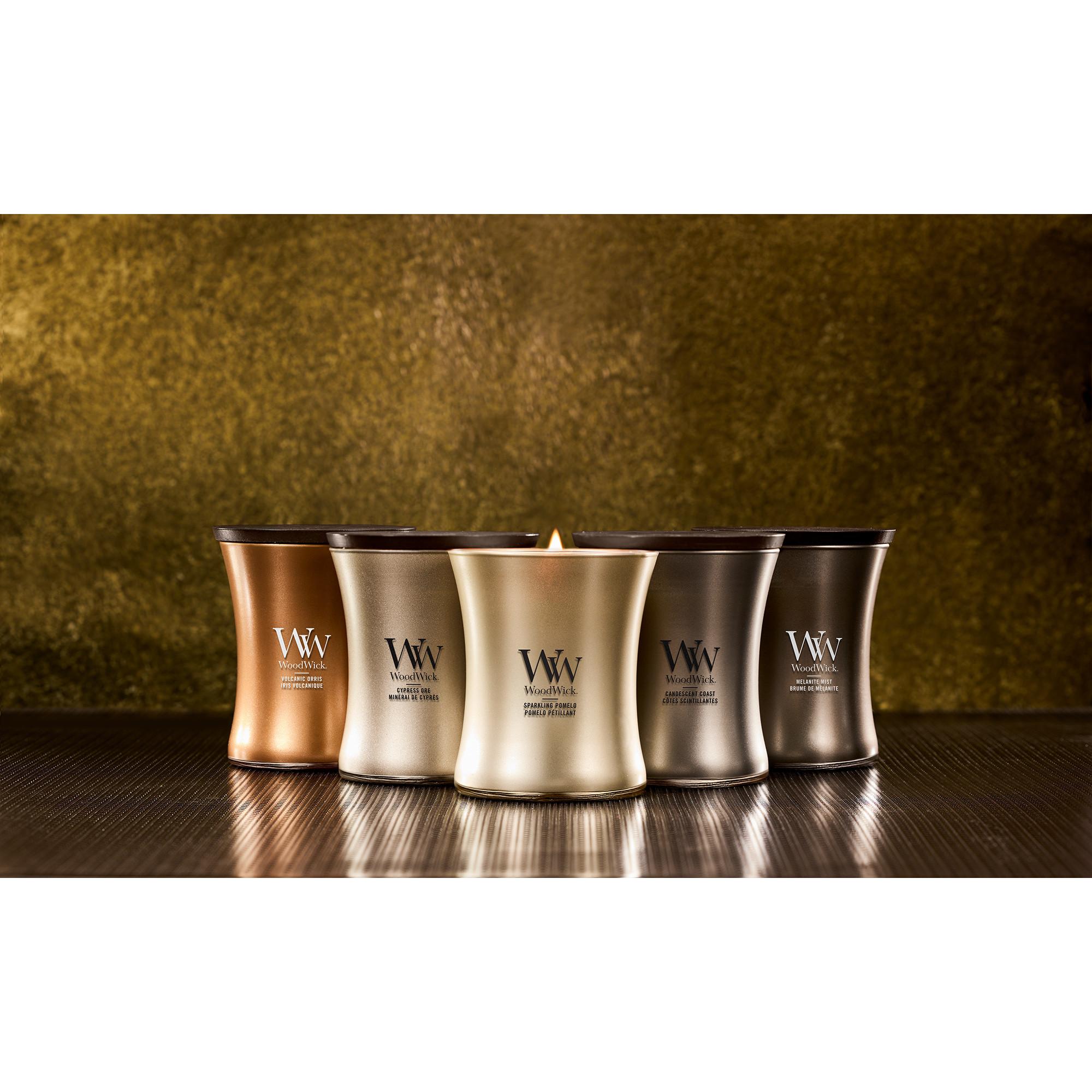 WoodWick Duftkerze im Glas Precious Metals 