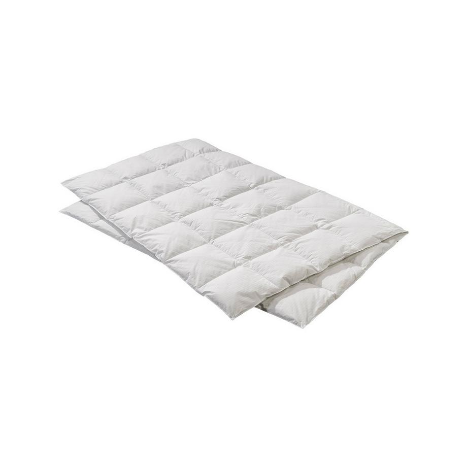 billerbeck Edition Mae Light 80 Stripes Duvet en Plumes Léger Toute Année  