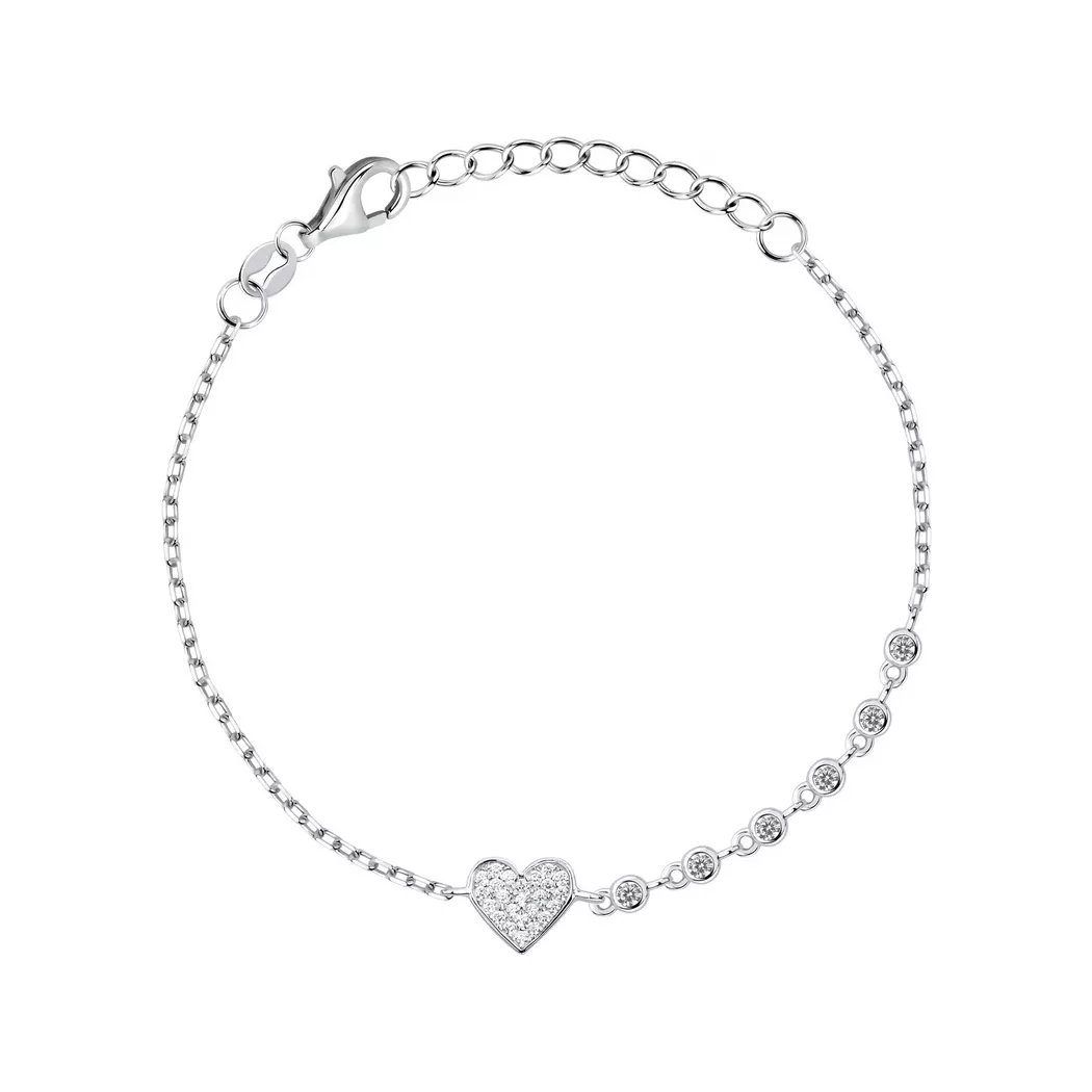 La Petite Story - Armband, 16+3CM, Silber 7