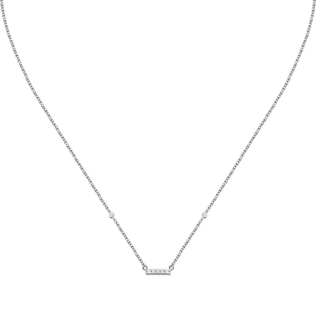 La Petite Story - Halskette, 40.5CM, Silber 4