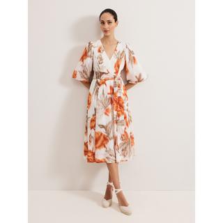 Phase Eight Violet Midikleid  