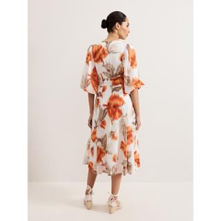 Phase Eight Violet Midikleid  