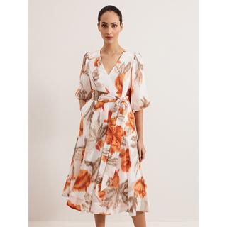 Phase Eight Violet Midikleid  