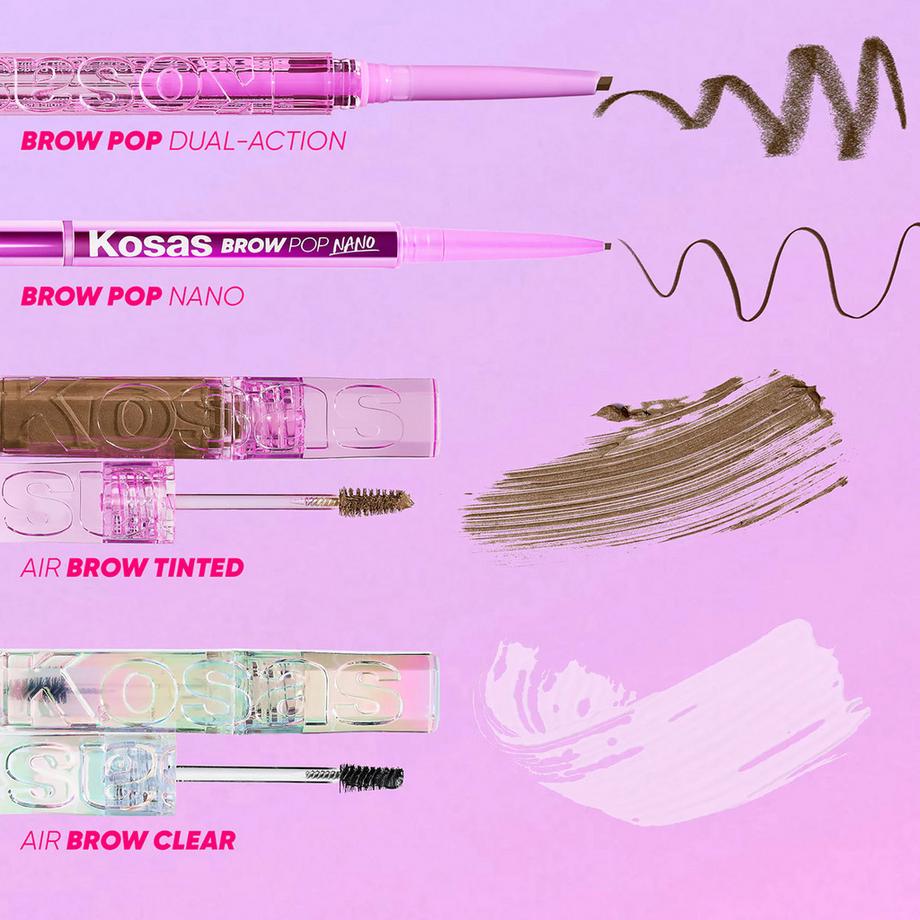 KOSAS  Air Brow Tinted - Gel à sourcils teinté volumateur 