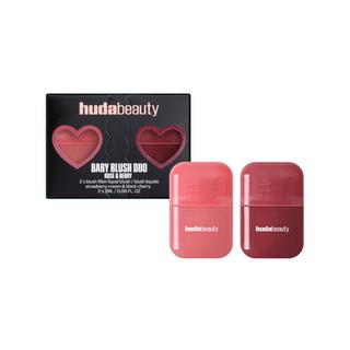 Huda Beauty  Baby Blush Duo Black Cherry and Strawberry Cream - Coffret blush 